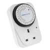 kenable 7 Day Weekly Programme Mechanical Timer Switch for UK