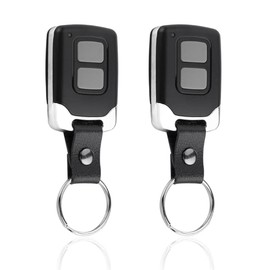 2 Pack 890MAX Garage Door Remote Control Compatible with LiftMaster Sears Craftsman Chamberlain 371LM 373LM 891lm 893lm 971LM 973LM 81LM, Purple Yellow Orange Red Green Learn Button Opener Motor