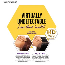 Sensationnel Butta Lace Front Wigs - Butta unit 17 extra wide 5 inch deep part synthetic wig preplucked hairline HD lace with Babyhair - Butta unit 17 (1B)