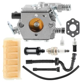 Carbhub WT-286 Carburetor with 1123-160-1650 Air Filter Fit for Stihl MS210 MS230 MS250 021 023 025 Chainsaw Carb Replace Walbro WT286 Carburetor