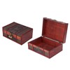 Classical Wooden Jewelry Storage Box Chest Case Holder Organizer with