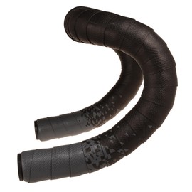 SPF3-GY Bicycle Road Bike Bar Tape with End Plug EVA + PU, Left & Right Set, Gray