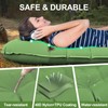 Hualonger Camping Sleeping Pad,5.5" Extra Thick Inflatable Sleeping Pads with