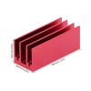 10Pcs Heat Sink 40x16x16mm Aluminium Thermal Cooler Cooling Radiator Set
