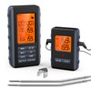 Remote Meat Thermometer Wireless, Vauno Wireless Meat Thermometer for Grilling