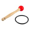 Singing Bowl Mallet Wood Handle Rubber Head Clear Beautiful Sound