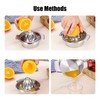 Vastsea Lemon Squeezer, Lemon Squeezer Fruit, Made of Rustproof Stainless