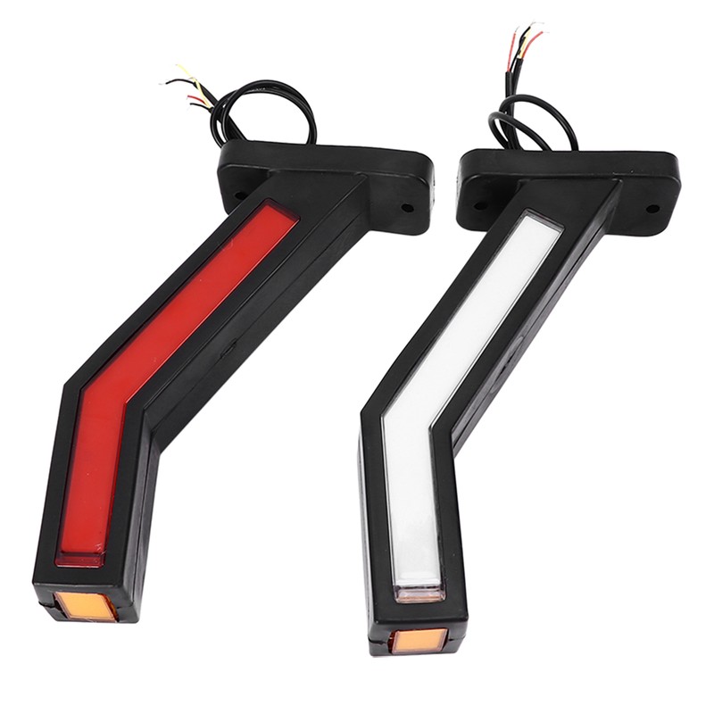 2pcs LED Side Marker Light IP67 Waterproof 12‑24V Indicator Lamp
