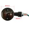 Ager Bike Turn Signals Mini Universal Small Round Smoke x