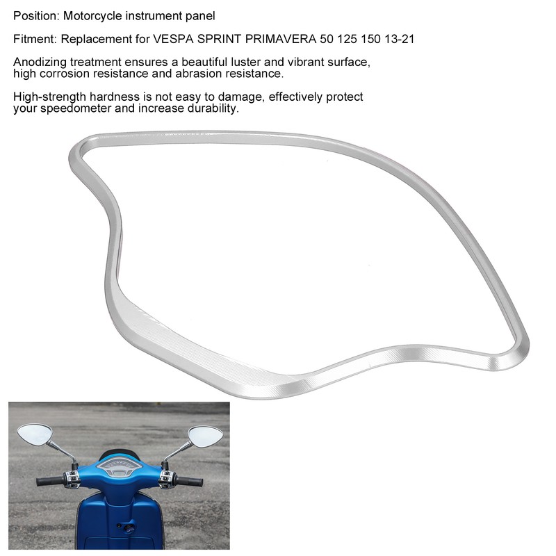 Motorcycle Speedometer Protector Instrument Panel Replacement for VESPA SPRINT PRIMAVERA