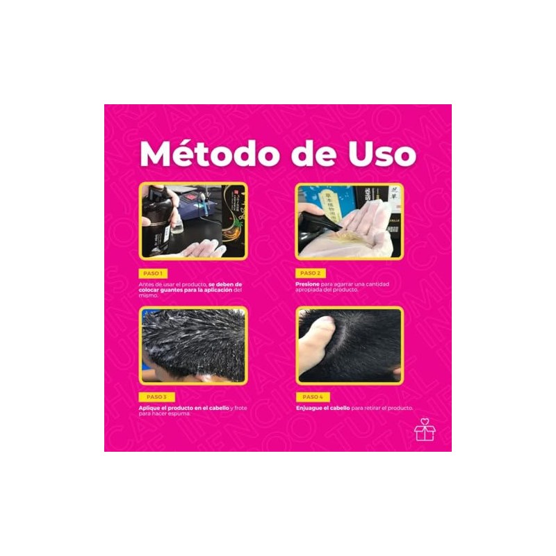 MEIDU Champú Tinte Negro 3 en 1, Cobertura de Canas,