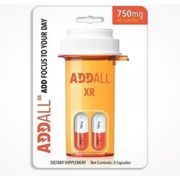 AddAll XR 750mg, Energy Focus 2 Full Box - 24Packs