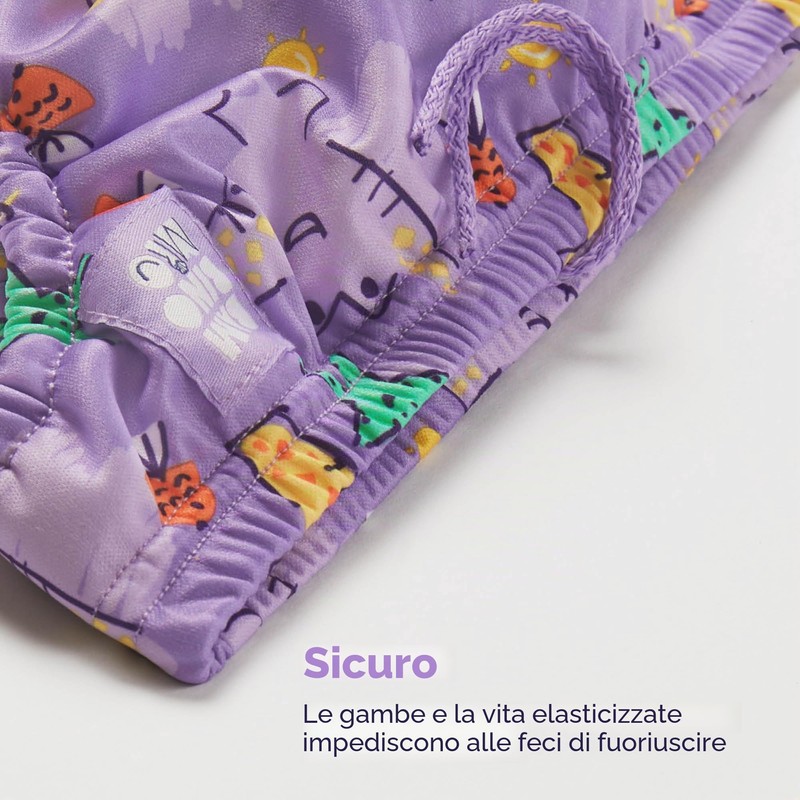 Bambino Mio, Costumino Contenitivo, A Prova di Perdite, Stiloso e