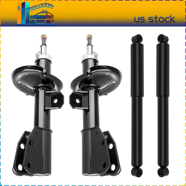 Partsmarkets Front Rear Full Set Premium Struts Shock For 2002-2007
