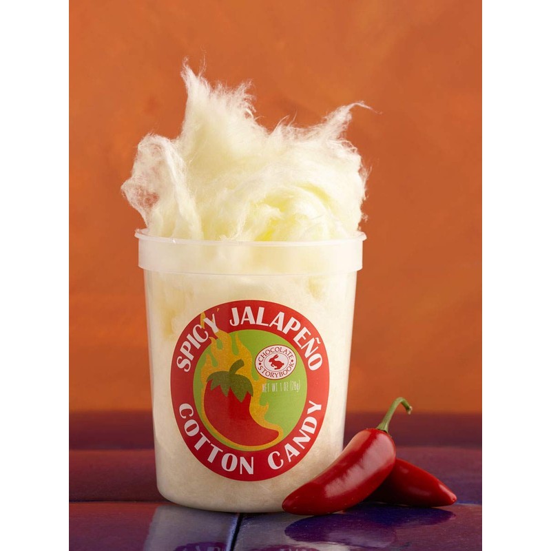 Novelty Cotton Candy (Spicy Jalapeno)