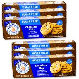 Chocolate Chip Lovers - Voortman Sugar Free Chocolate Chip Cookies (6, 8oz packs) - Delicious Real Chocolate