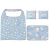 K Company Sanrio Characters Eco Bag with Pockets, Blue, CPEB1-SAC-BL