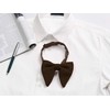 Allegra K Solid Pre-tied Bow Ties for Women Men Formal