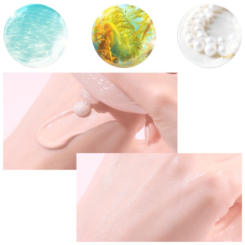 DASIQUE Glowy Shell Base 50ml [Twinkle Mermaid Collection]