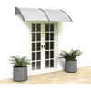 40" X 80" Patio Door Window Awning Canopy Cover Home
