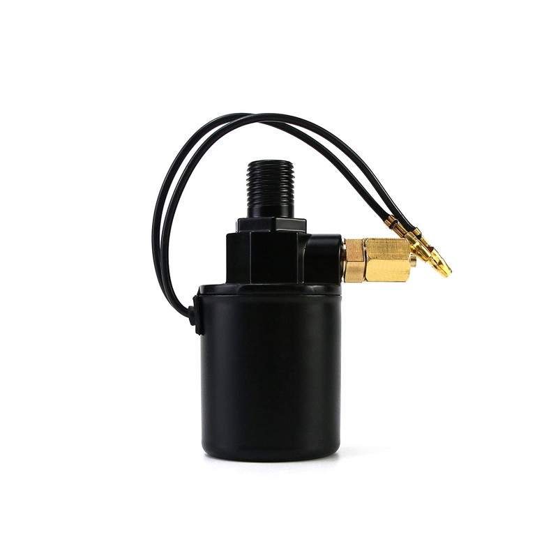 QWORK Air Horn Solenoid Valve,1/4" NPT 12V Electric Air Valve