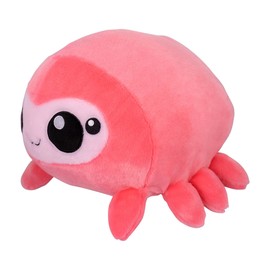 MochiOshis 12-Inch Character Plush Toy Wakana Webboshi Pink Spider | Cute Plushies and Soft Stuffed Animals, Room Decor Essentials | Presents for Babies and Children | Kawaii Gifts and Collectibles