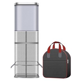 Fish Traps for Fishing - Square Minnow Trap - Thickened Minnow Basket Guard Crawfish Net Bag for River Aquarium Saltwater Freshwater Crab Shrimp Turtle Daily Use Beginners