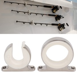 Fishing Rod Holder, Vertical Ceiling Holder 316 Stainless Steel for Fishing Rods, Wall Mounted Fishing Rod Holder