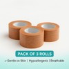 Micropore Surgical Tape Tan 2.5cm x 9.1m – Pack of
