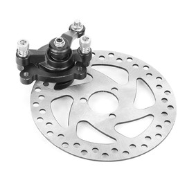 Brake System Pocket Bike, Disc Brake Go-Kart Brake Disc, Mini Scooter Made of Aluminium Alloy, Rear Disc Brake Set Brake Disc + Brake Caliper