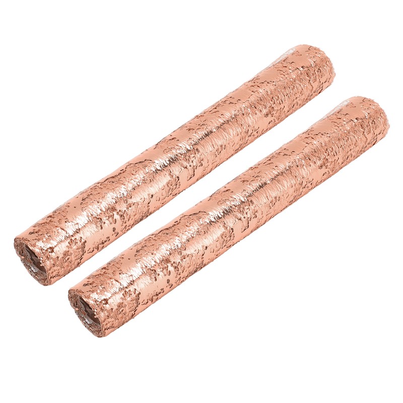 2Pcs Thin Metallic Mesh Table Runner Glitter Sequin Table Runners