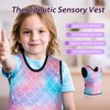 Janmercy Compression Vest Pressure Vest for Kids Breathable Deep Pressure