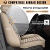 Fit For GMC Acadia 2017-2023 Car Luxury Leather 2-Sits Front