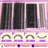 Volume Lash Clusters Spikes Cluster Eyelash Extensions 60D 80D 100D