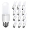 Jolux LED Stick Light Bulbs 60W Equivalent,Enclosed Fixture Rated, 800