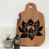 Large 12"x12" Lotus Stencil for Painting on Wood, Canvas, Paper,