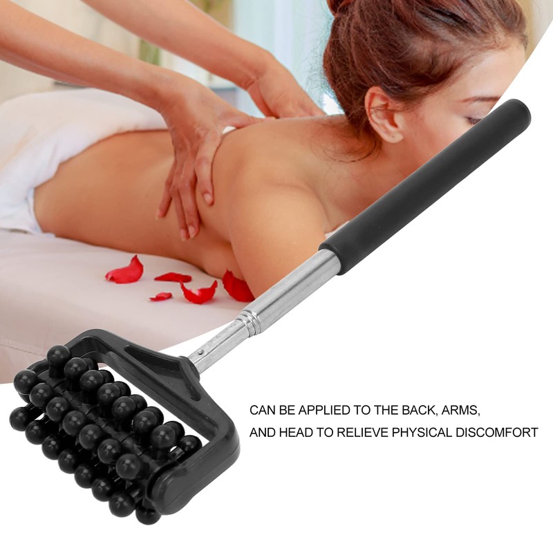 Back Scratcher, Telescopic Massager, Back Muscle Roller, Adjustable Back Head,