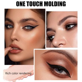 5 in 1 Velvet and Matte Eyeshadow Stick Set - 5 color combinations, pigment matte Shimmer Makeup - Mini Lazy Eyeshadow Pencil