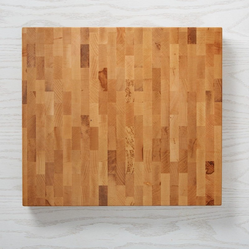 Personalization Universe Butcher Block Cutting Board- 16" x 18" Hardwood