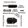 AUXBC 4Pcs Magnetic Push Latch, Heavy Duty Touch Release Cabinet