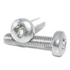 Pan Head Screws M6X28 6 Pieces Stainless Steel A2 /