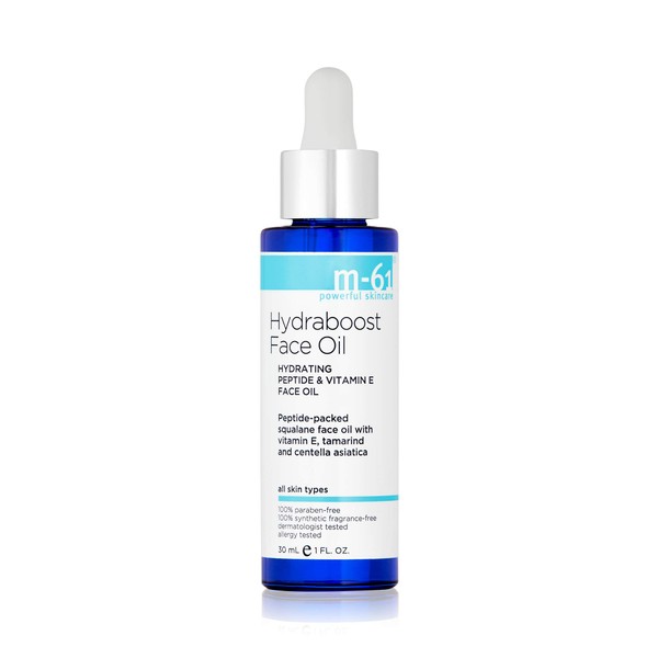 M-61 Hydraboost Face Oil - Hydrating and restorative face oil with peptides, plant-derived squalane & vitamin E