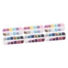 Minkissy 6sets Shiny Glitter Sequins for Manicure for Festive Occasions