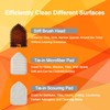 CLEANHOME Tile Tub Scrubber Brush with 3 Different Function Cleaning