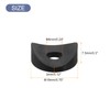 QUARKZMAN Pack of 50 Plastic Round Washers 6mm x 19mm