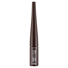 Collection Cosmetics Fast Stroke Long Wear Liner, 14-Hour Wear, Intense Colour, 4ml, Brown