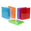 Viquel 909083-08 A5 Propyglass Perforation Office Binder, Random Colors, 1