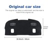 KUNGKIC for Ford Mustang 2024 2025 Rear Dash Cover Custom