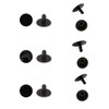6 Sets Replacement Rivets Button Strap Compatible for Clog Shoe