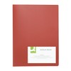 Q Connect 10-Pocket Display Book - Red